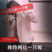 网红抖音超萌妹子一只喔最新合集175V1.9G，反差互动
